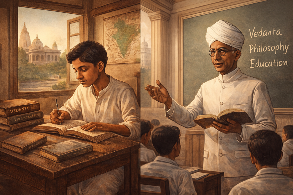 Education Image (Young Radhakrishnan Studying)
