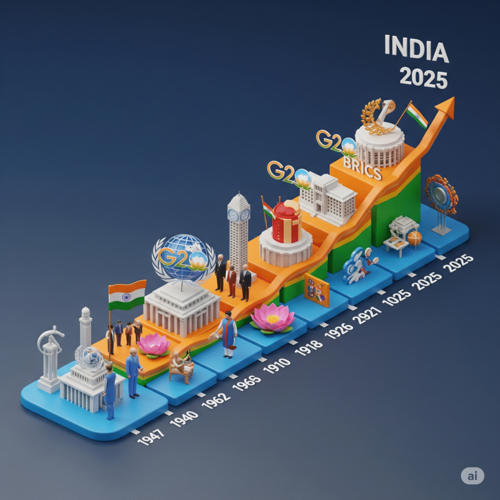 Multilateral Forums But India of Role (1947–2025)