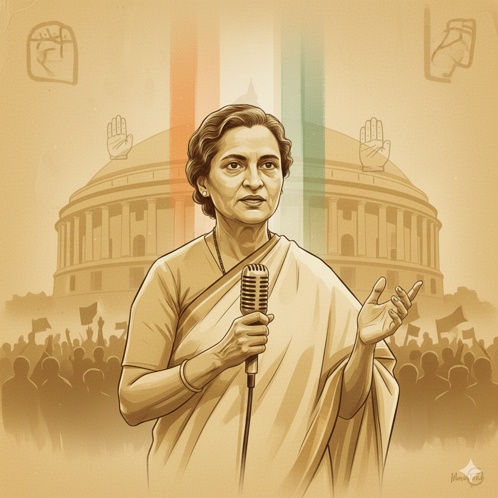 “Indira Gandhi — The Rise of a Political Leader”