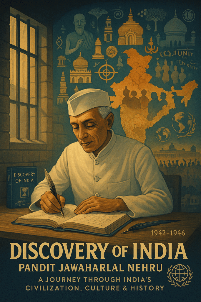 discovery of india jawaharlal nehru writing in prison