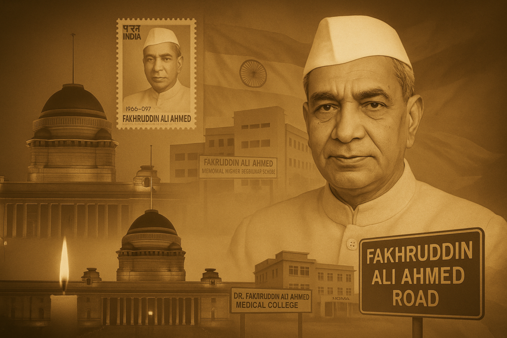 dr fakhruddin ali ahmed heritage tribute montage