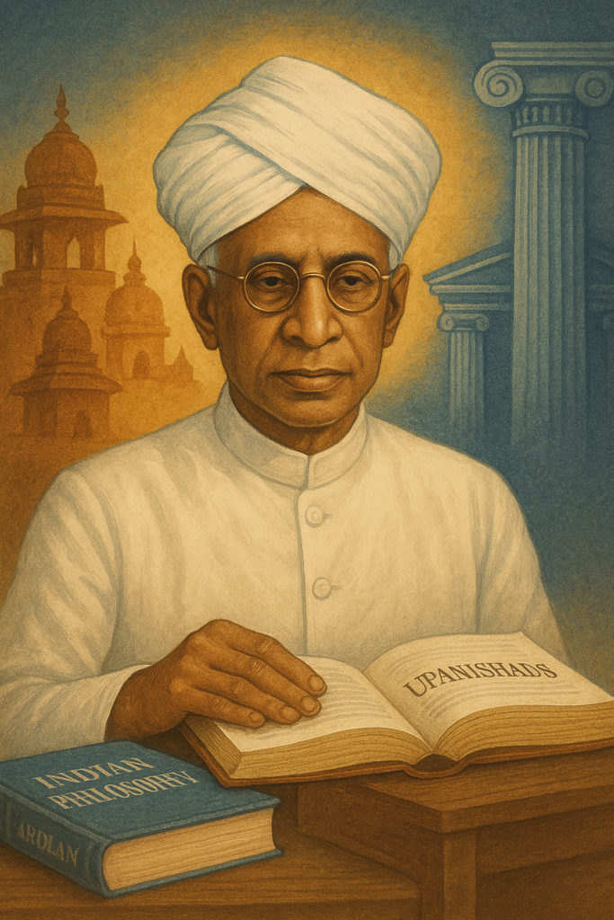 dr sarvepalli radhakrishnan philosophical life illustration.jpg