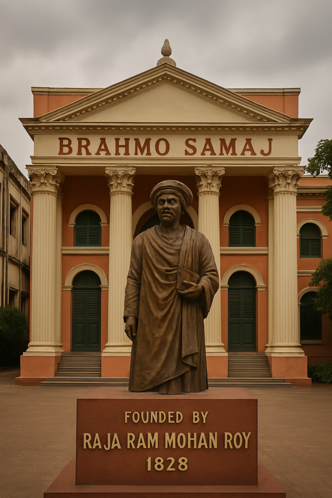 brahmo samaj founed by raja ram mohan roy 1828
