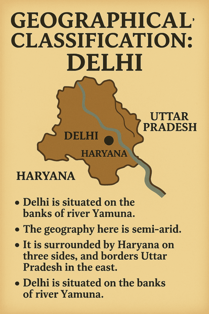 Geographic Classification Delhi