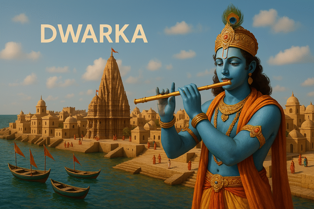 Dwarka India Of Gujarat State Of Western ends But Located One ancient , mythological And extremely Holy City Is. This Hindu Religion In extremely High place get It is , because it God Sri Krishna of Karmabhoomi And Capital doing Is