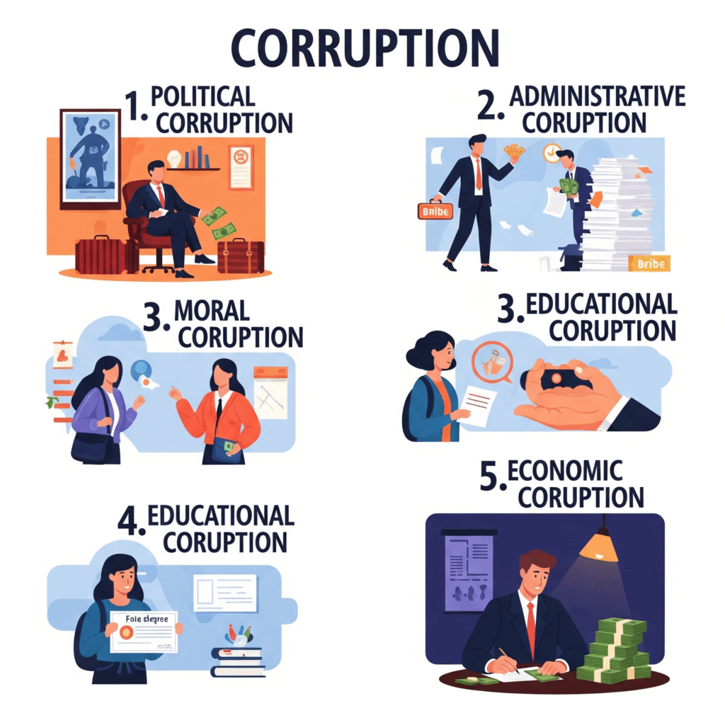 Types of corruption