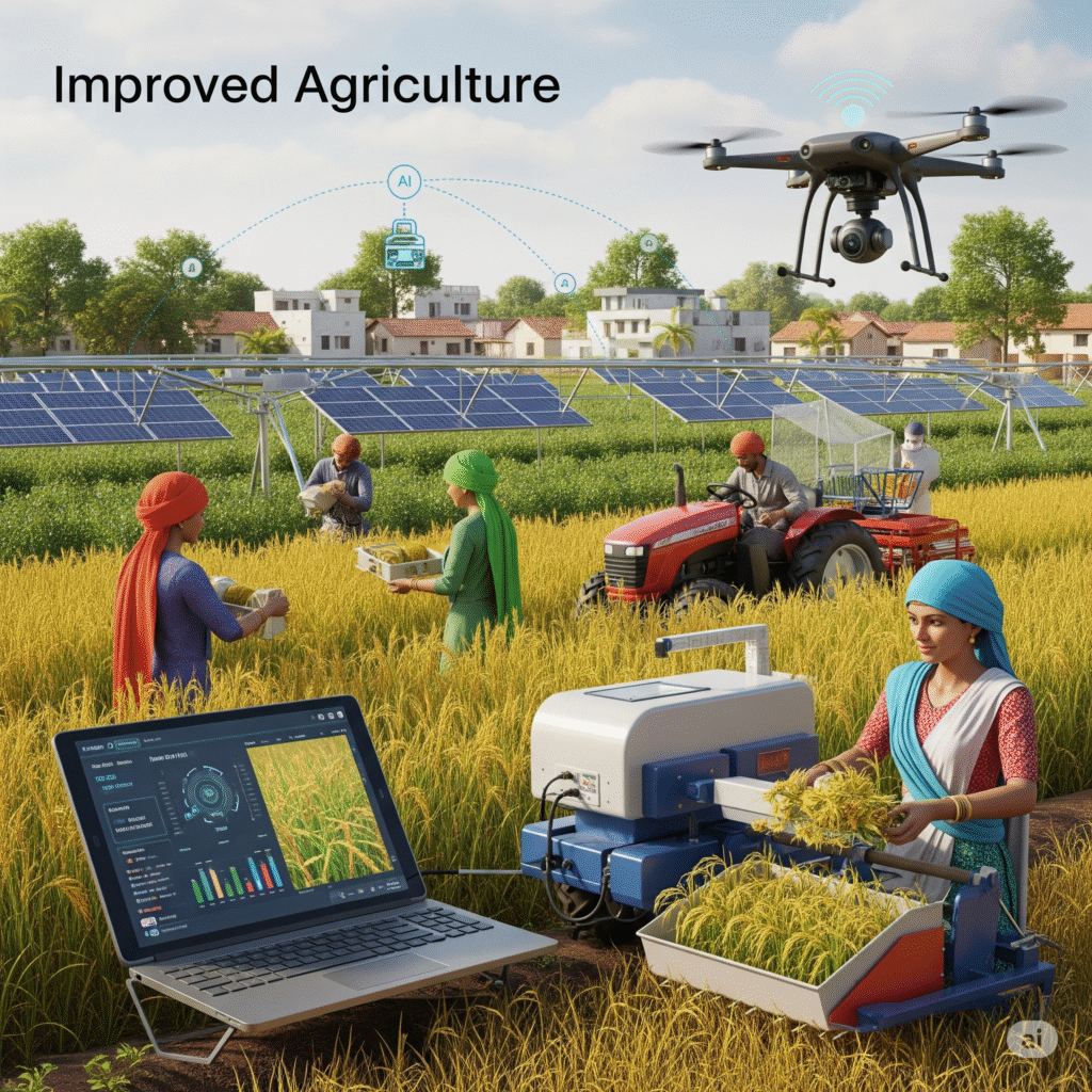 Agriculture Area In Reforms in Indian Agriculture Sector