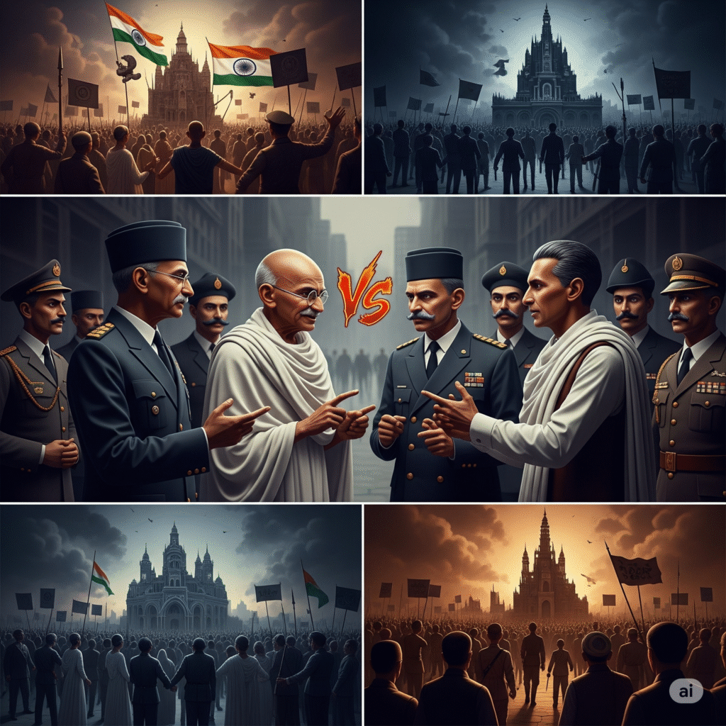 India Division In Political Instability of Role
