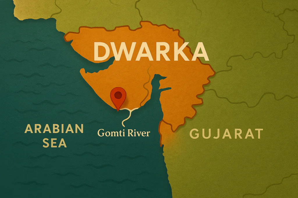 Geographical Dwaraka