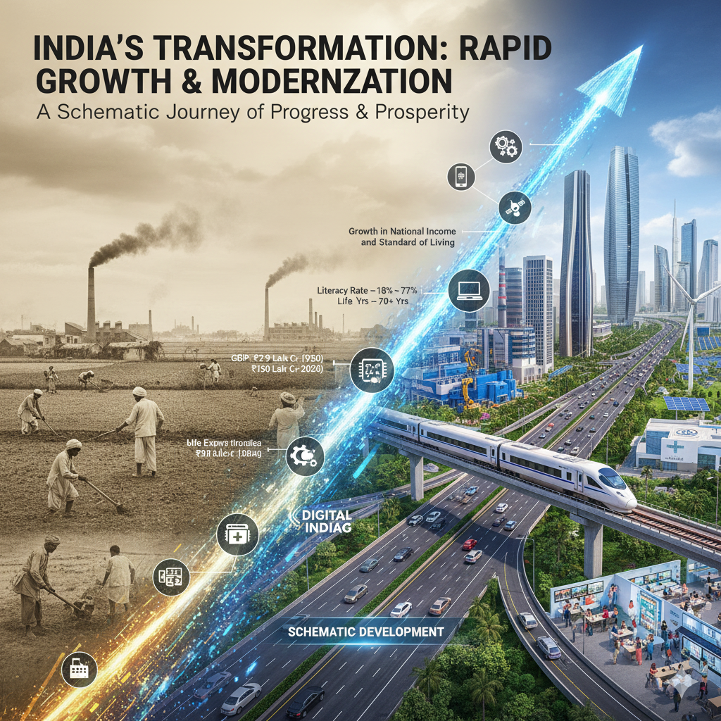 India's Leap to Development Industrialization & Digital Governance
