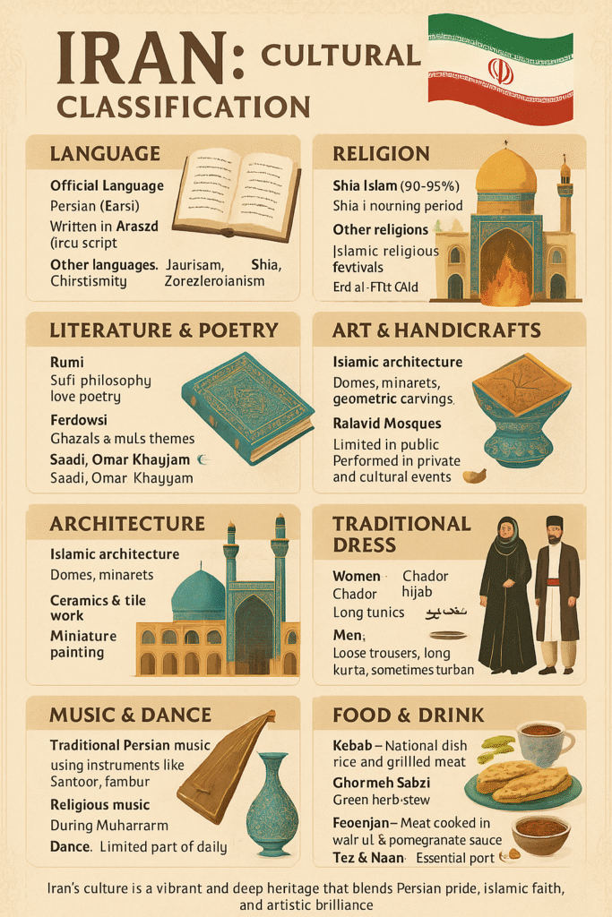 Iran Cultural Classification