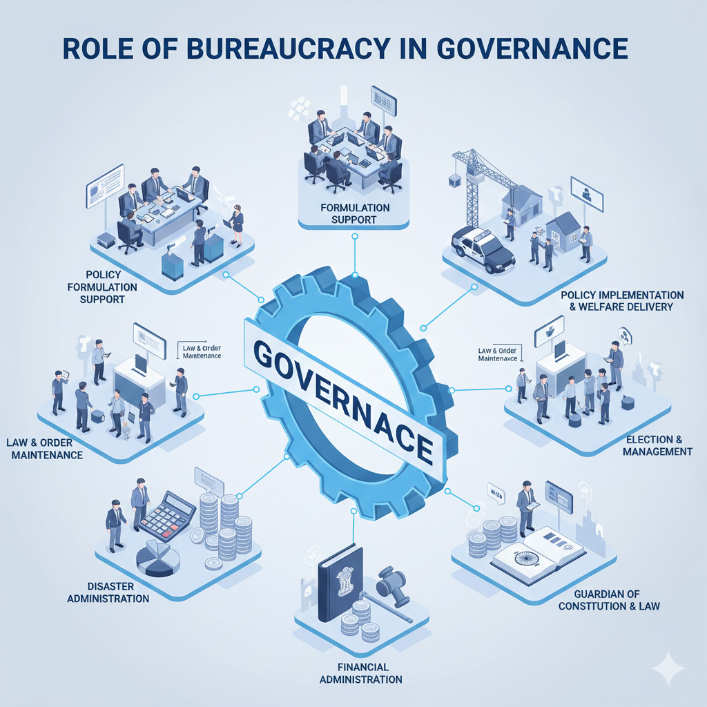 Role of Bureaucracy in Governance