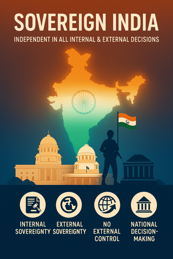 sovereign india explained infographic