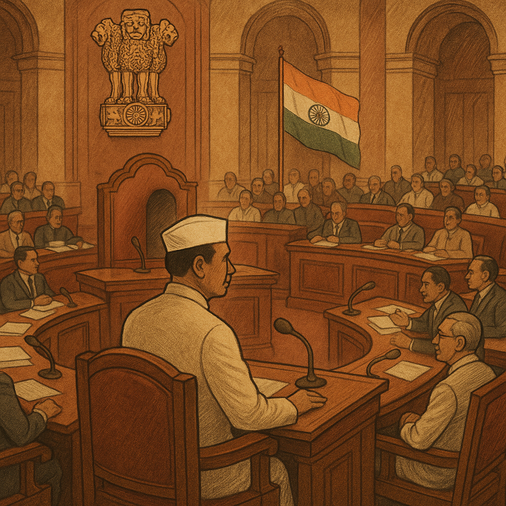 vice president rajya sabha vintage parliament illustration.png