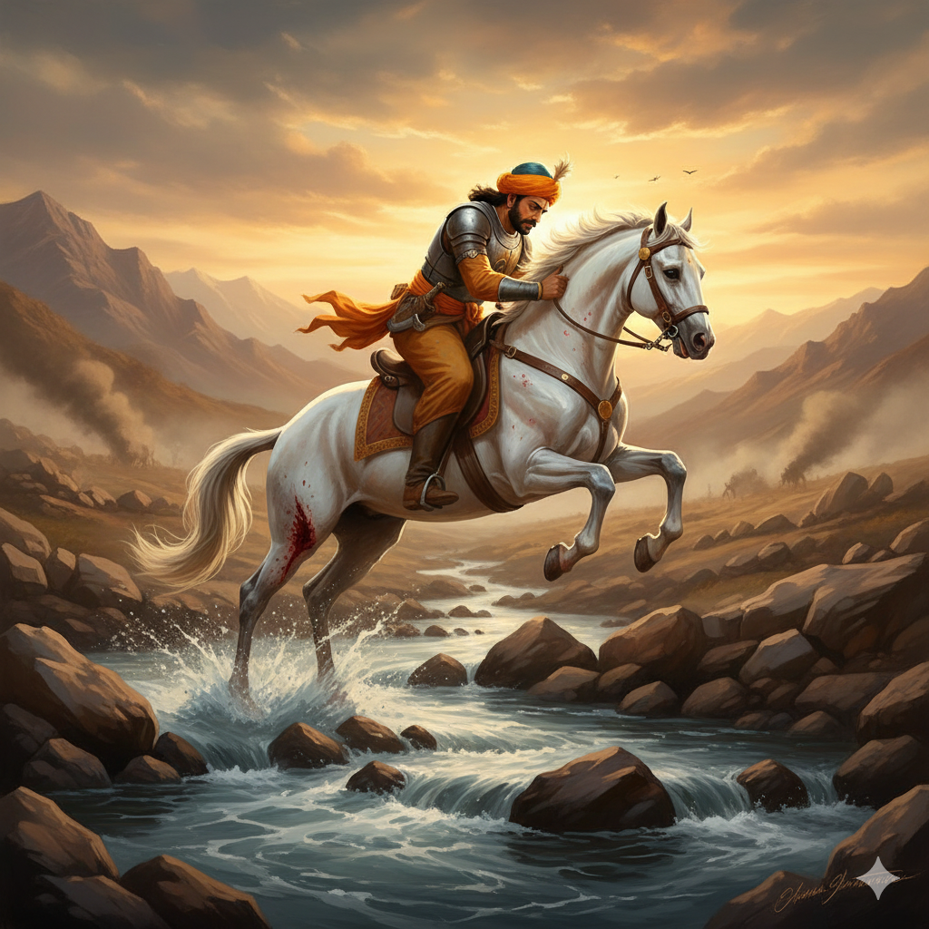 Chetak's Final Sacrifice