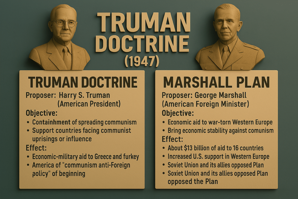 Cold War Of Chief Principle And Policies