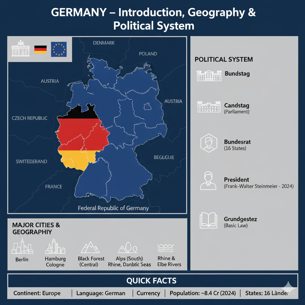 Germany – Introduction, Geography & Political System