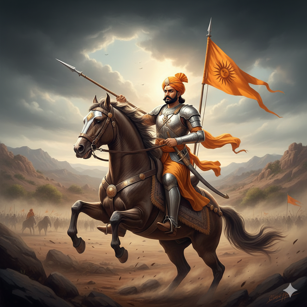 Maharana Pratap and Chetak