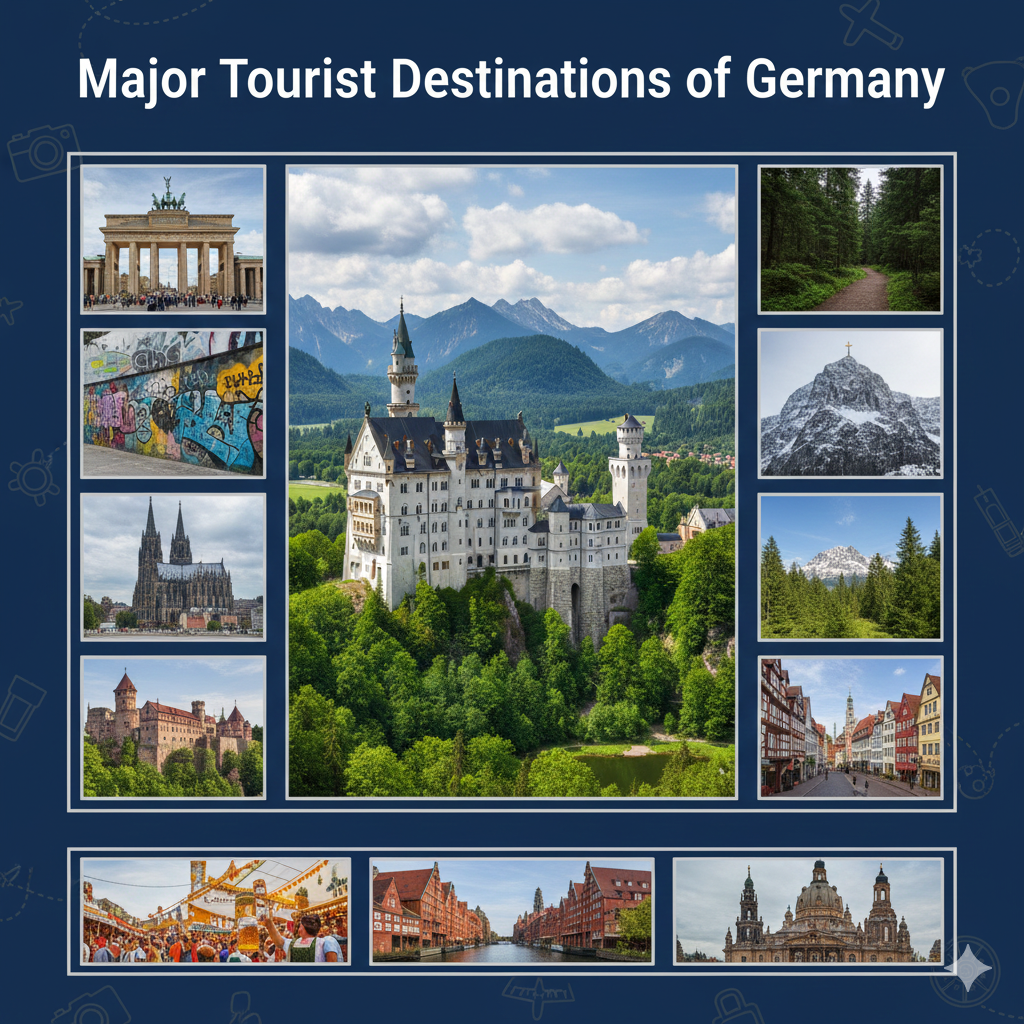 Major Tourist Destinations of Germany