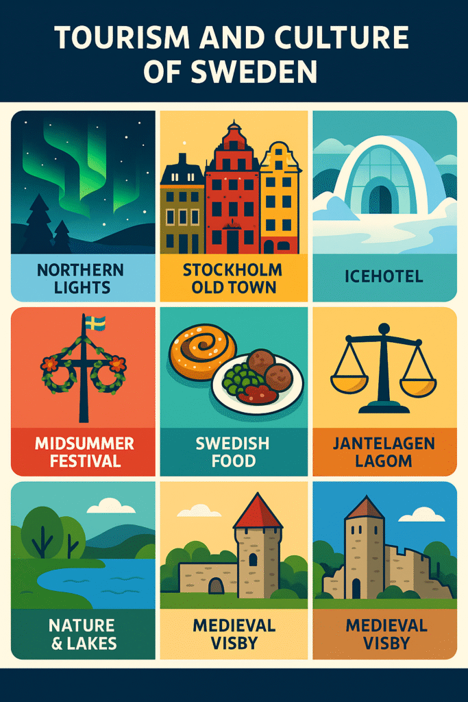 Tourism and Culture of Sweden