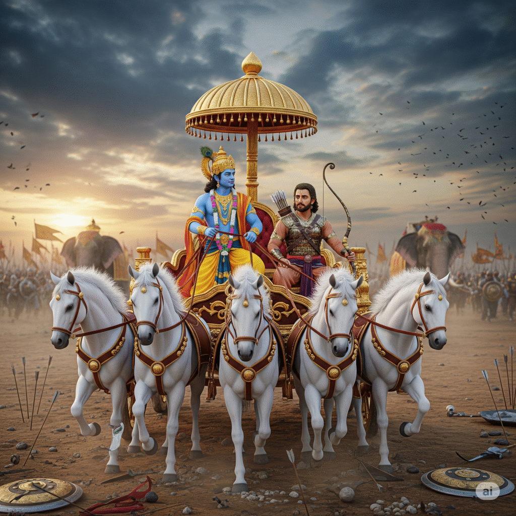 lord shri krishna mahabharat war