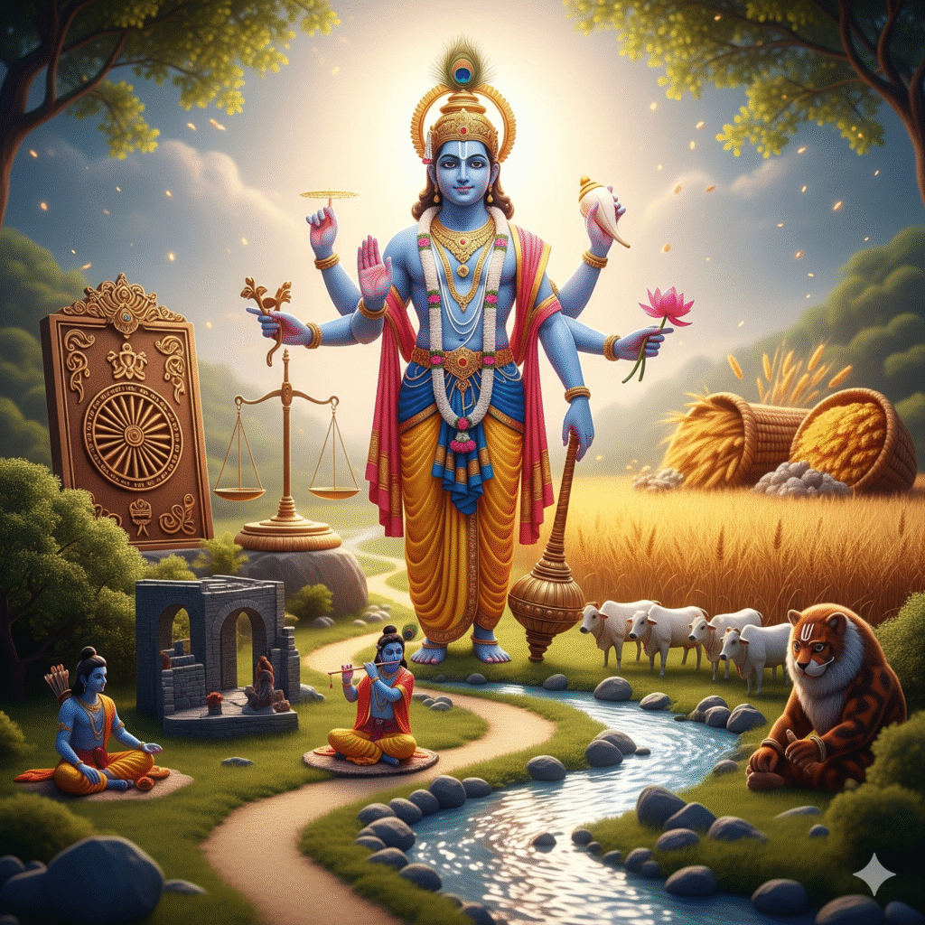 Protection of Dharma VISHANU JI