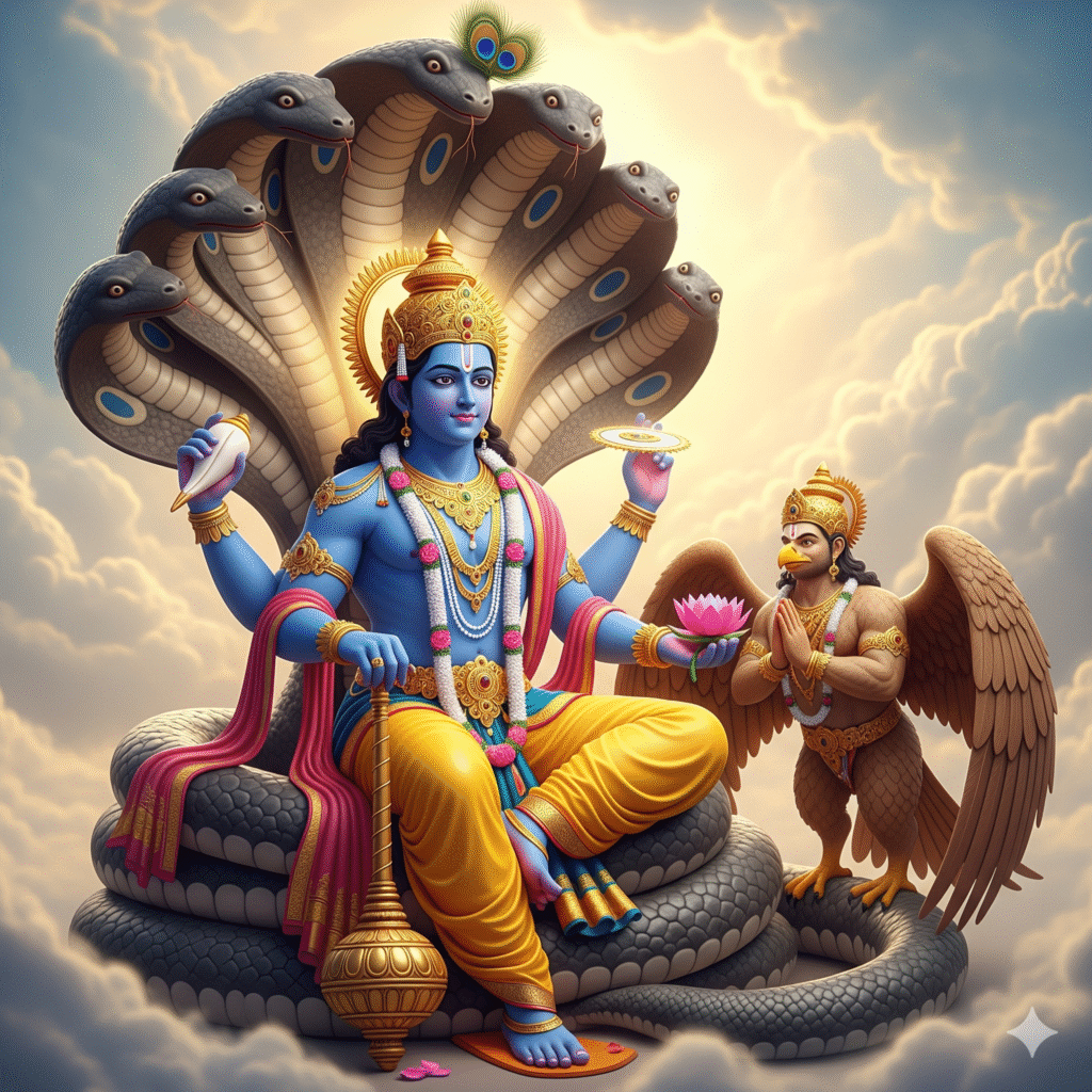Form and Symbol of Lord Vishnu