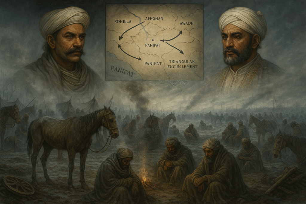 Historical Image – Pre Battle Scenario (Panipat 1761)”