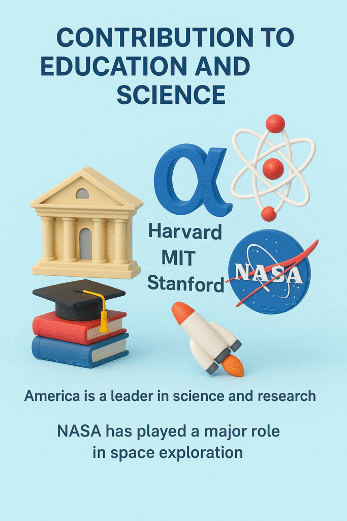 United States of America: Contribution to Education and Science