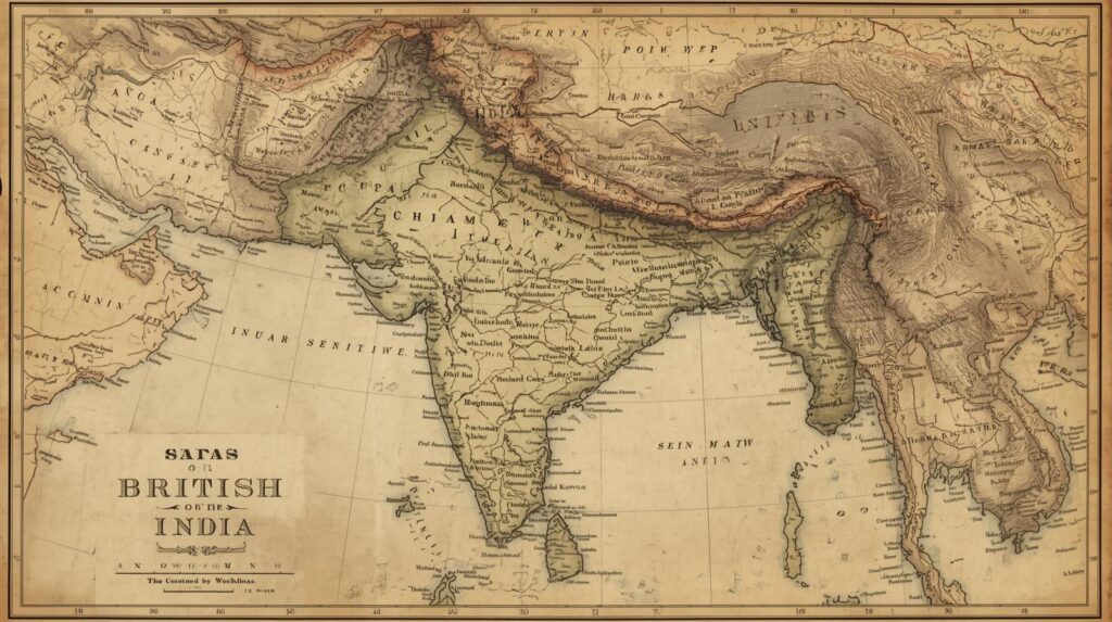 British records India as a colony