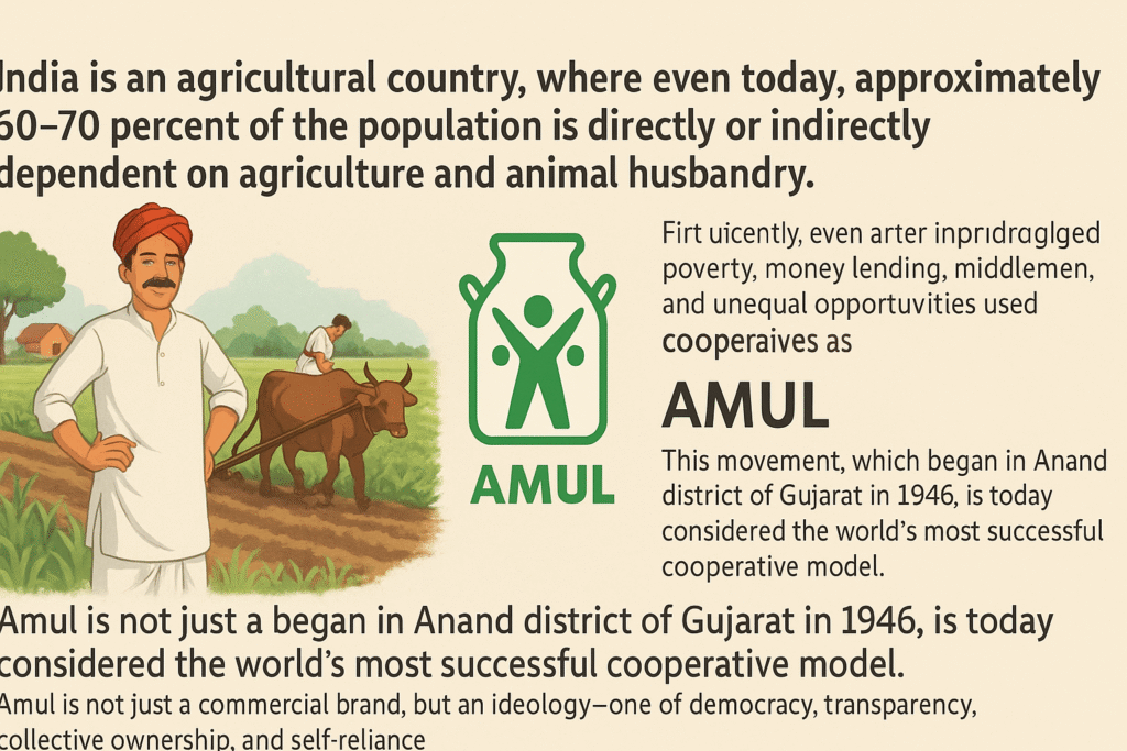 Introduction of The Cooperative System in India​