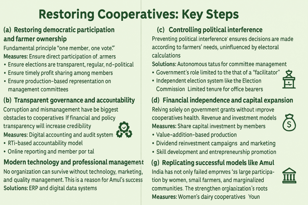 Solutions and The Path to a Stronger Cooperative Model​