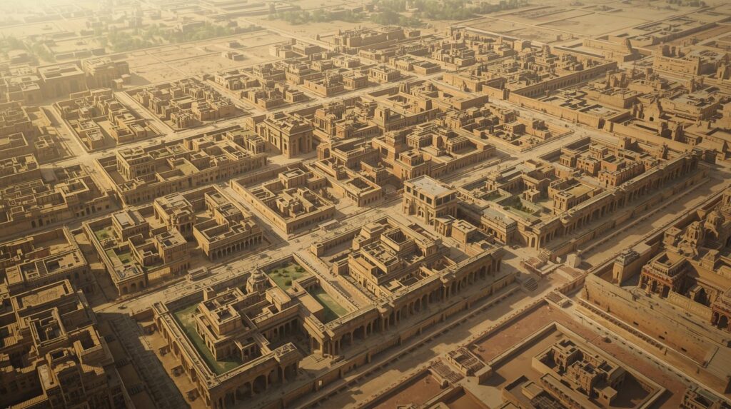 “A visual bridge between the ancient Indus Civilization and the modern Indian world — continuity of ideas, innovation, and values.”