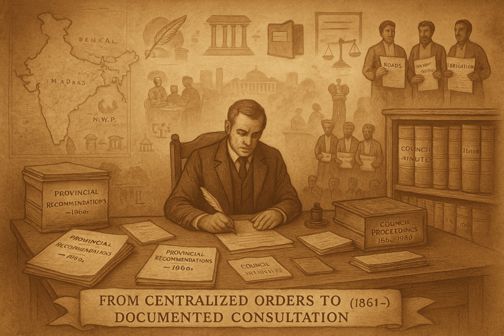 Administrative Changes & Practical Outcomes (1861 Act)