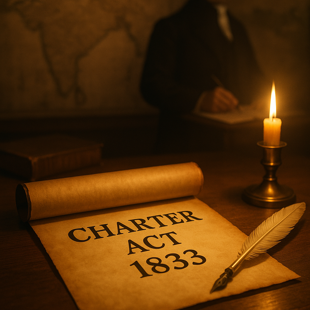 Charter Act 1833 – Power Transferred from Commerce to Governance