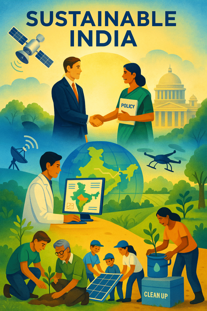 “From Awareness to Action — Building India’s Sustainable Future Together.”