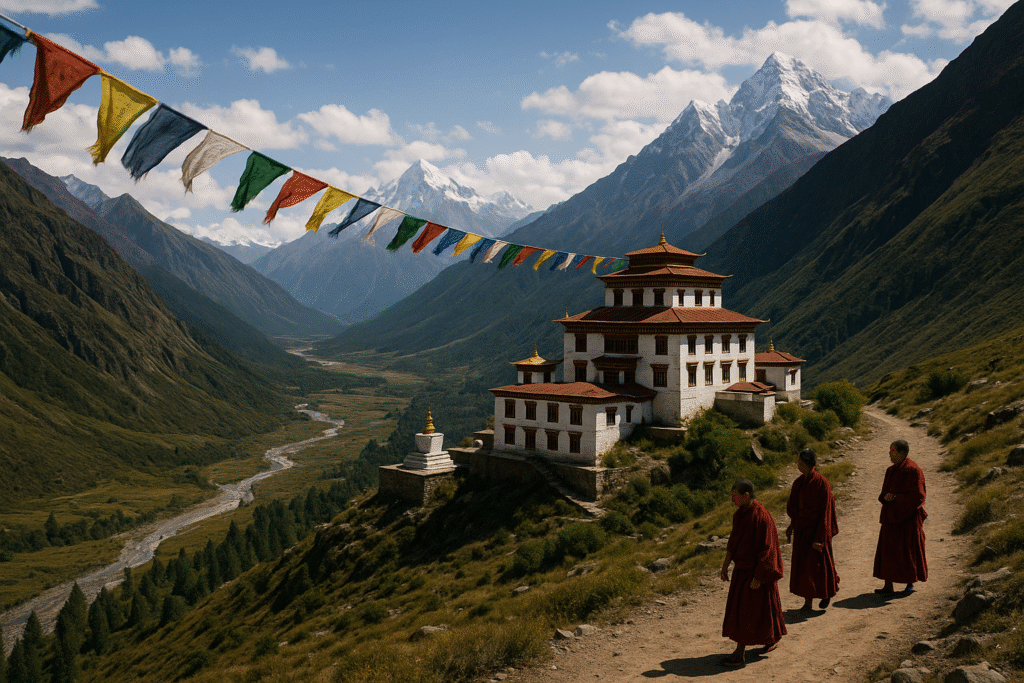 Himalayan Monastery — Flow of Religion, Culture