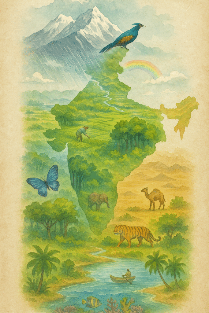 “India The Climate & Biodiversity Mosaic”