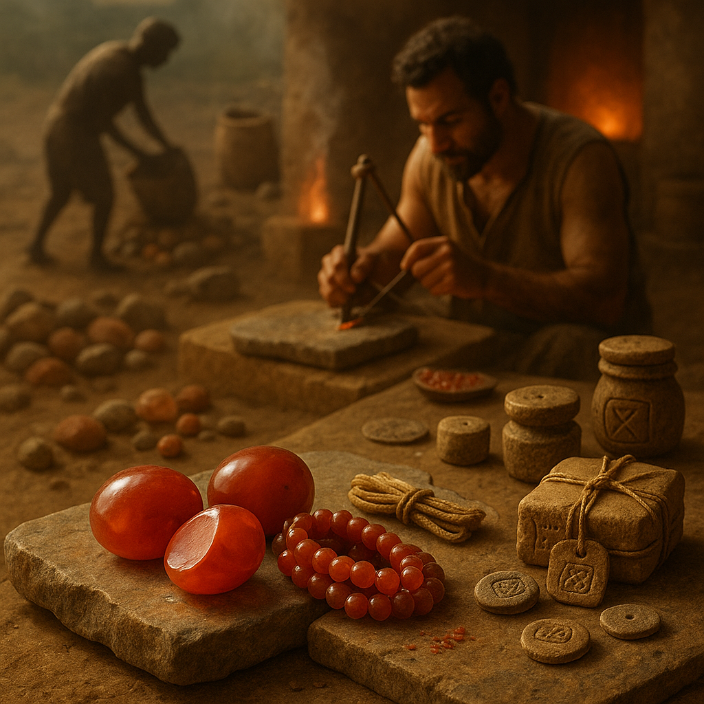 Journey of the Carnelian Bead — From Stone to Global Trade”