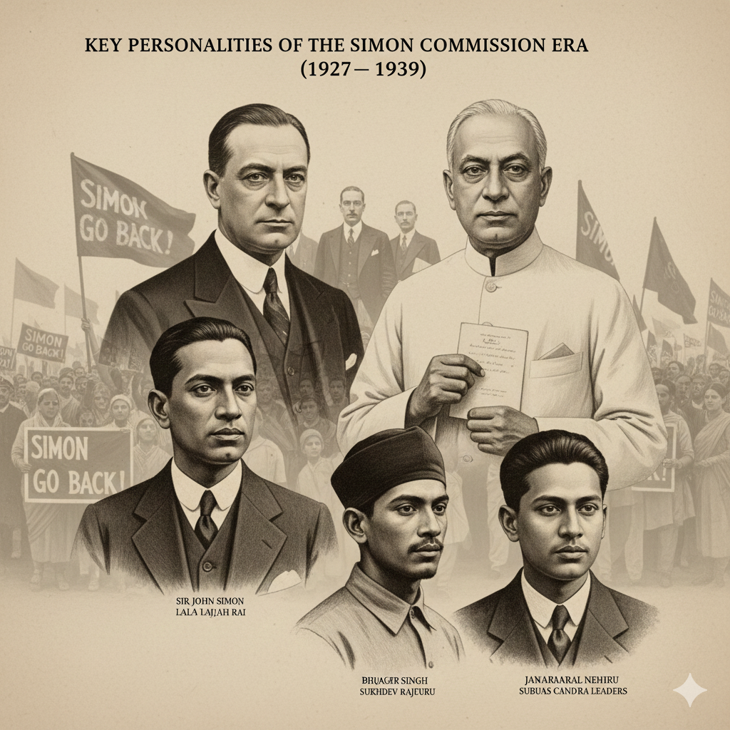 Key Personalities of the Simon Commission Era (1927–1929)
