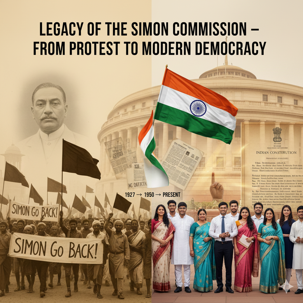 Legacy of the Simon Commission — From Protest to Modern Democracy