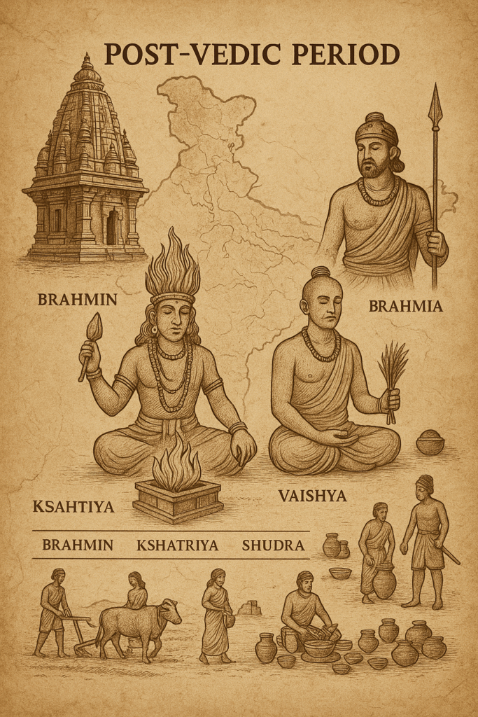 Post Vedic Archaeological Illustration