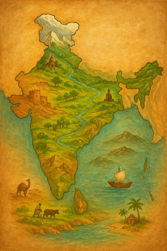 “The Geographical Soul of India”