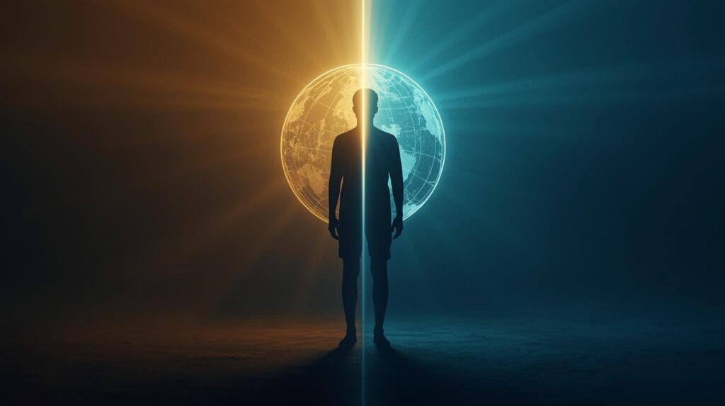 “The harmony between intellect and experience — the inner balance of power.”