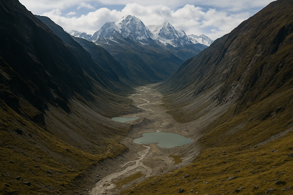 Glacial Valley of the Himalayas