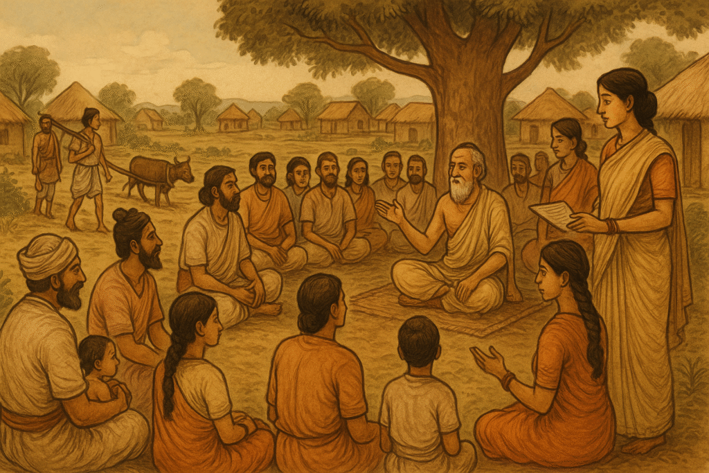 “Uttar Vedic Village Assembly and Social Order”