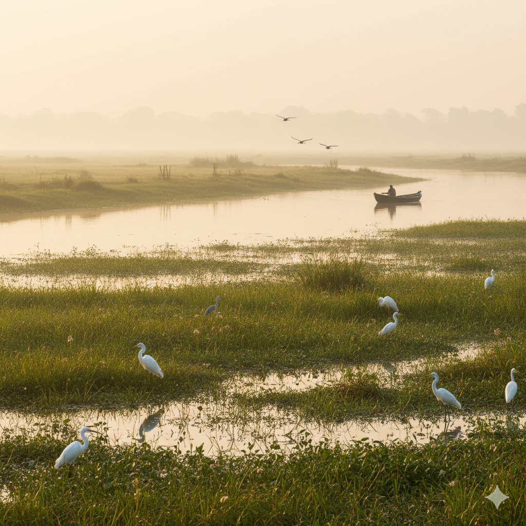 “Wetland Life of the Ganga Brahmaputra Plains