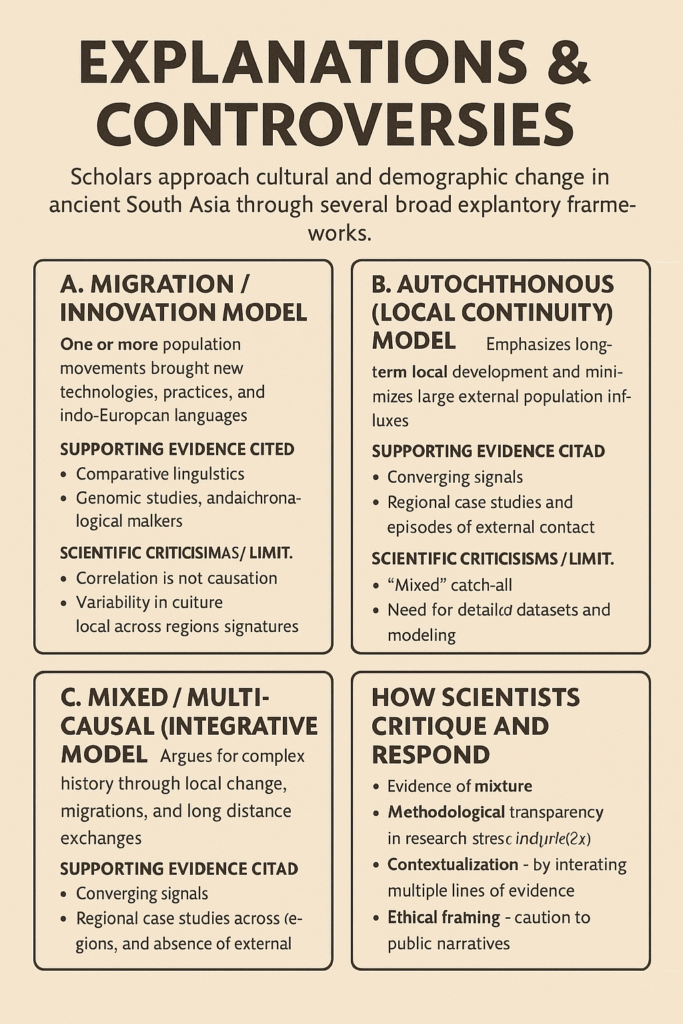 ancient india debate chart