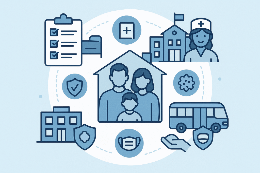 global pandemic preparedness illustration