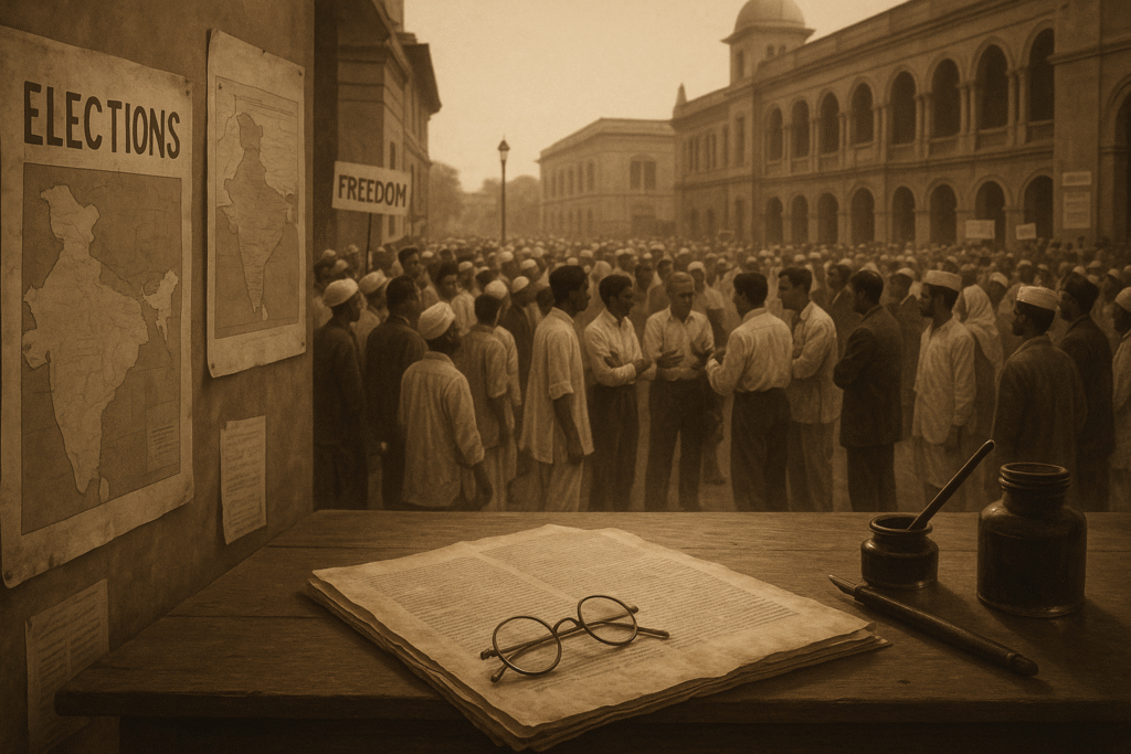 india 1920s political context historical background